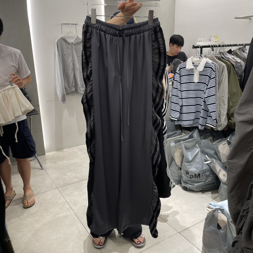ANDE韓國直郵㊣女士新品休閑職業25秋冬熱賣時尚真品休閑褲Ande休閑褲圖色3