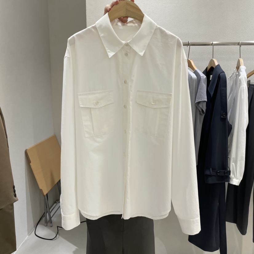 OVU韓國直郵㊣女裝新品25秋冬職業休閑推薦時尚真品襯衫蕾絲衫OVU襯衫/蕾絲衫