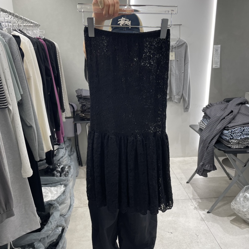 ANDE韓國代購㊣女士新款職業時尚人氣休閑吊帶背心不含花蕾絲Ande吊帶/背心圖色2