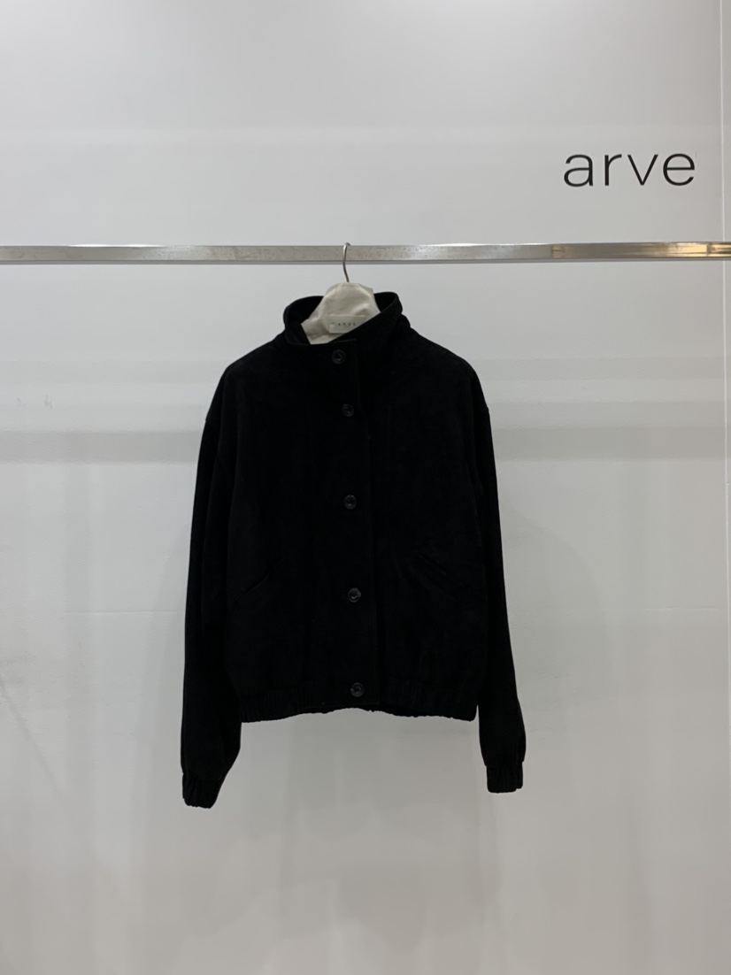 ARVE東大門㊣實拍女士新款人氣熱賣職業真品夾克山羊絨面革ARVE夾克圖色2