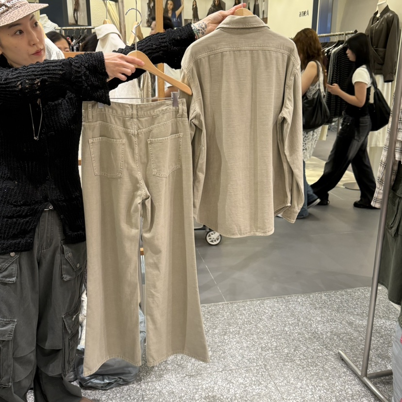 SOF東大門㊣實拍女士新品休閑25秋冬推薦職業熱賣套裝套裝棉質SOF套裝