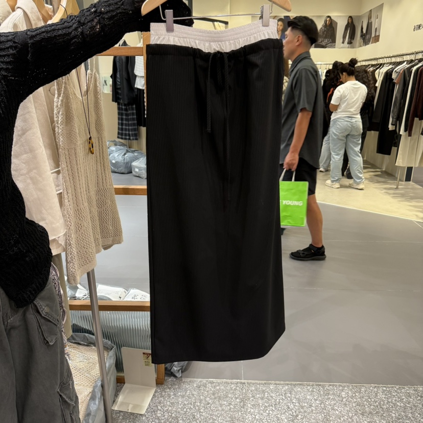 SOF韓國直郵㊣女士新品熱賣真品休閑人氣25秋冬職業推薦長裙SOF長裙圖色3