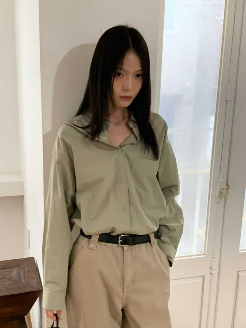 OUVIR東大門㊣實拍女士新款人氣休閑熱賣真品襯衫蕾絲衫水洗O.V.R/OUVIR襯衫/蕾絲衫
