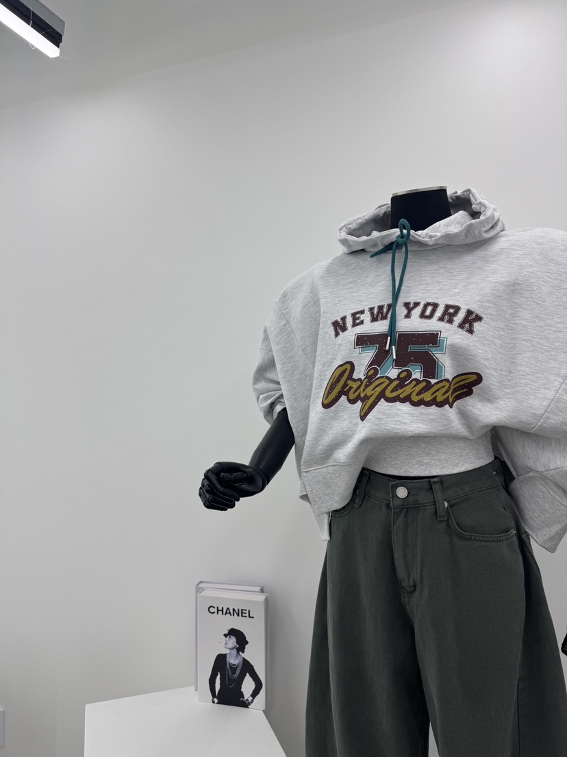 RED-A東大門㊣實拍女士新品休閑時尚職業熱賣25秋冬衛衣兜帽RED-A衛衣