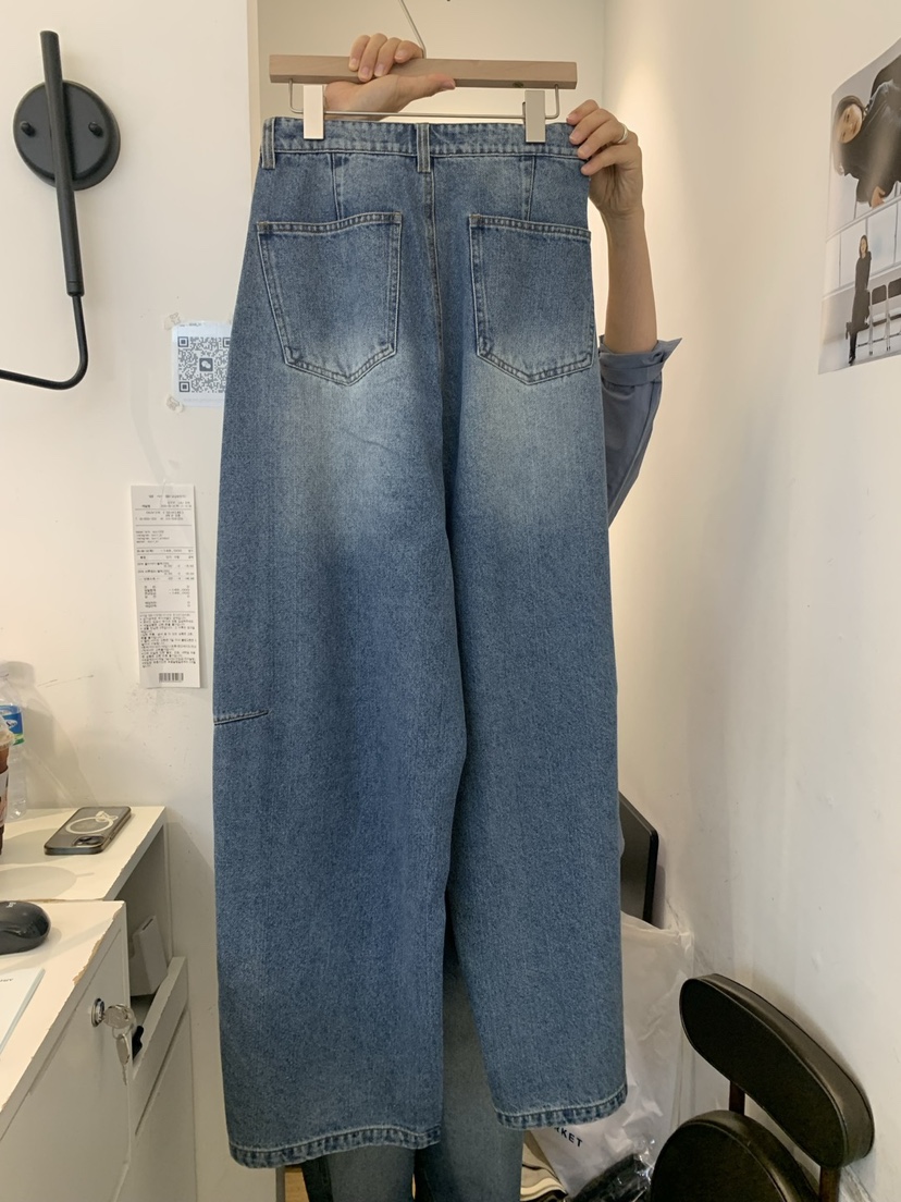 OUVIR韓國直郵㊣女裝新款推薦時尚職業人氣25秋冬休閑牛仔褲O.V.R/OUVIR牛仔褲