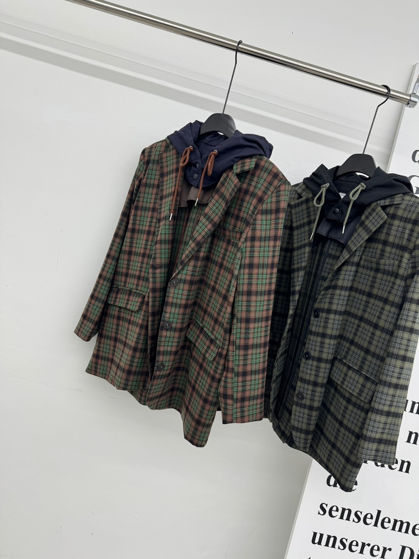 RED-A東大門㊣代購女裝新品熱賣時尚真品休閑職業夾克格紋RED-A夾克