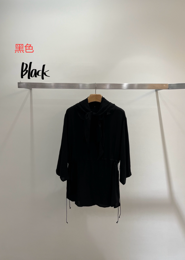 ONESTASTE東大門㊣實拍女士新品25秋冬真品熱賣襯衫蕾絲衫兜帽TASTE/ONESTASTE襯衫/蕾絲衫圖色2