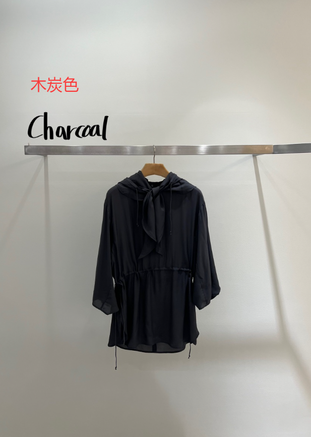 ONESTASTE東大門㊣實拍女士新品25秋冬真品熱賣襯衫蕾絲衫兜帽TASTE/ONESTASTE襯衫/蕾絲衫圖色3