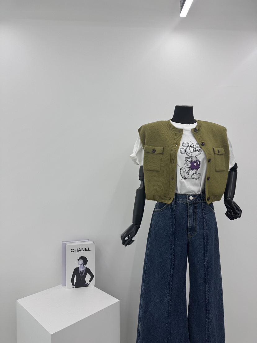 RED-A東大門㊣代購女裝新品人氣推薦真品時尚熱賣休閑馬甲RED-A馬甲
