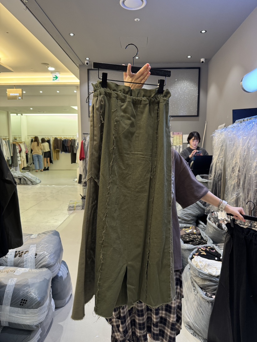 CREDITO東大門㊣實拍女裝新款真品推薦職業人氣時尚25秋冬長裙CREDITO長裙