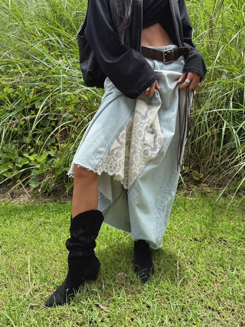 ABBEYLEE東大門㊣代購女裝新款人氣推薦25秋冬長裙不含腰帶ABBEYLEE長裙