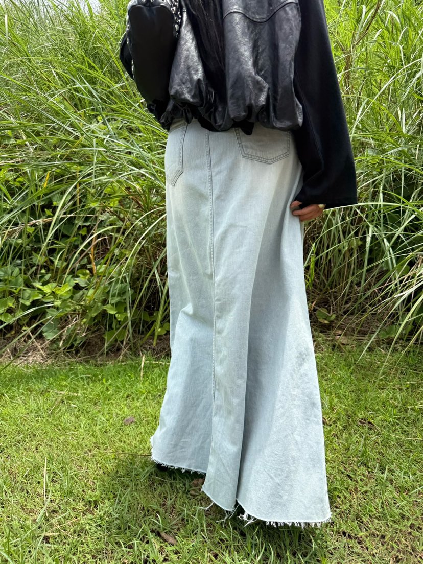 ABBEYLEE東大門㊣代購女裝新款人氣推薦25秋冬長裙不含腰帶ABBEYLEE長裙
