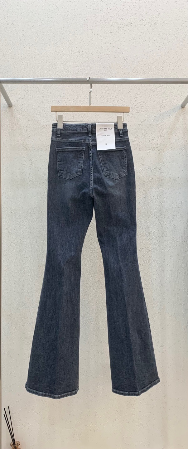 LIGHT AND SALT東大門㊣代購女士新品人氣25秋冬牛仔褲緊身褲LIGHT AND SALT牛仔褲
