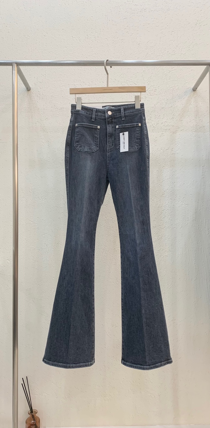 LIGHT AND SALT東大門㊣代購女士新品人氣25秋冬牛仔褲緊身褲LIGHT AND SALT牛仔褲