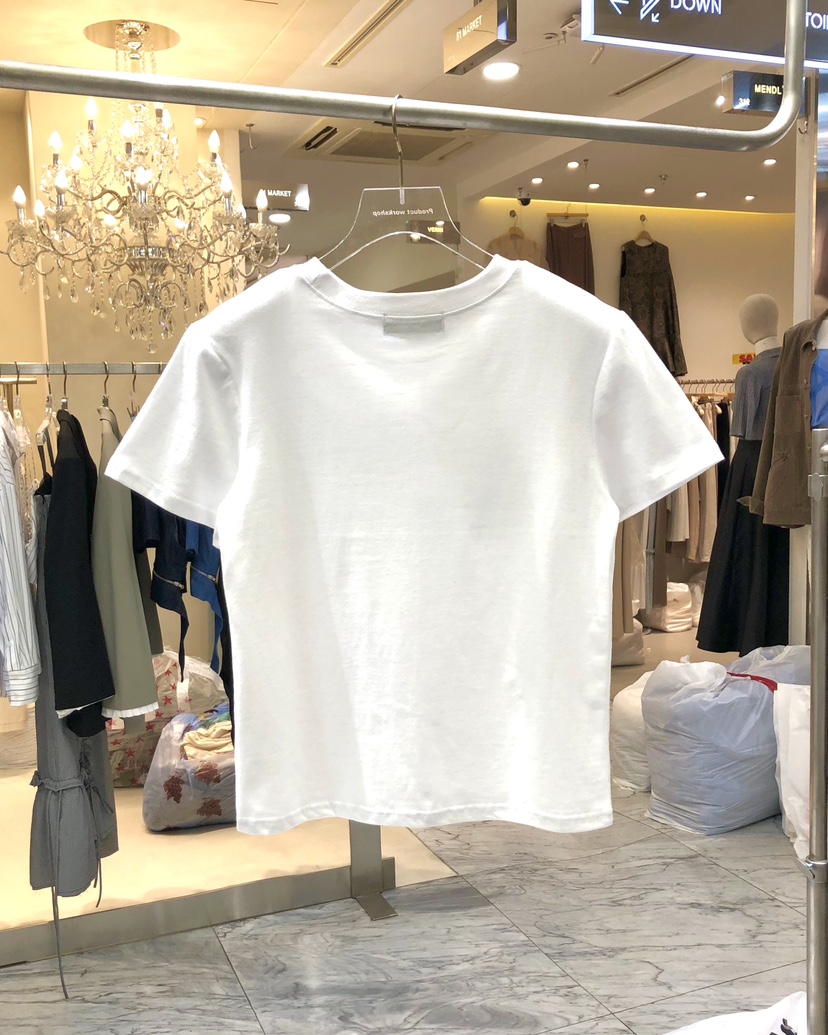WORK SHOP韓國代購㊣女裝新品人氣推薦時尚真品休閑25秋冬T恤Work_shopT恤