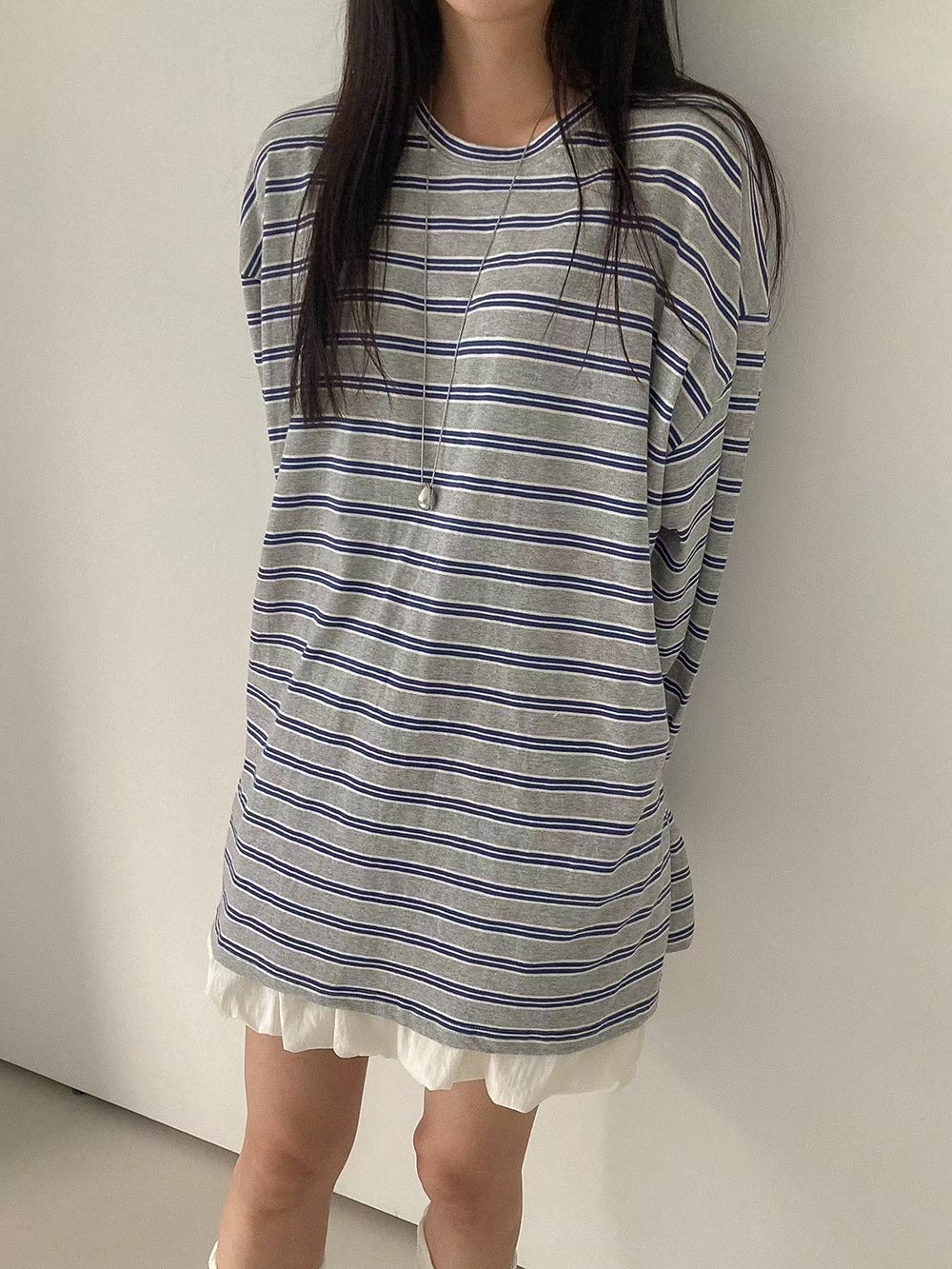 STITCH東大門㊣直郵女裝新品休閑推薦25秋冬人氣時尚長袖T恤BACCARAT-2件起長袖T恤圖色2