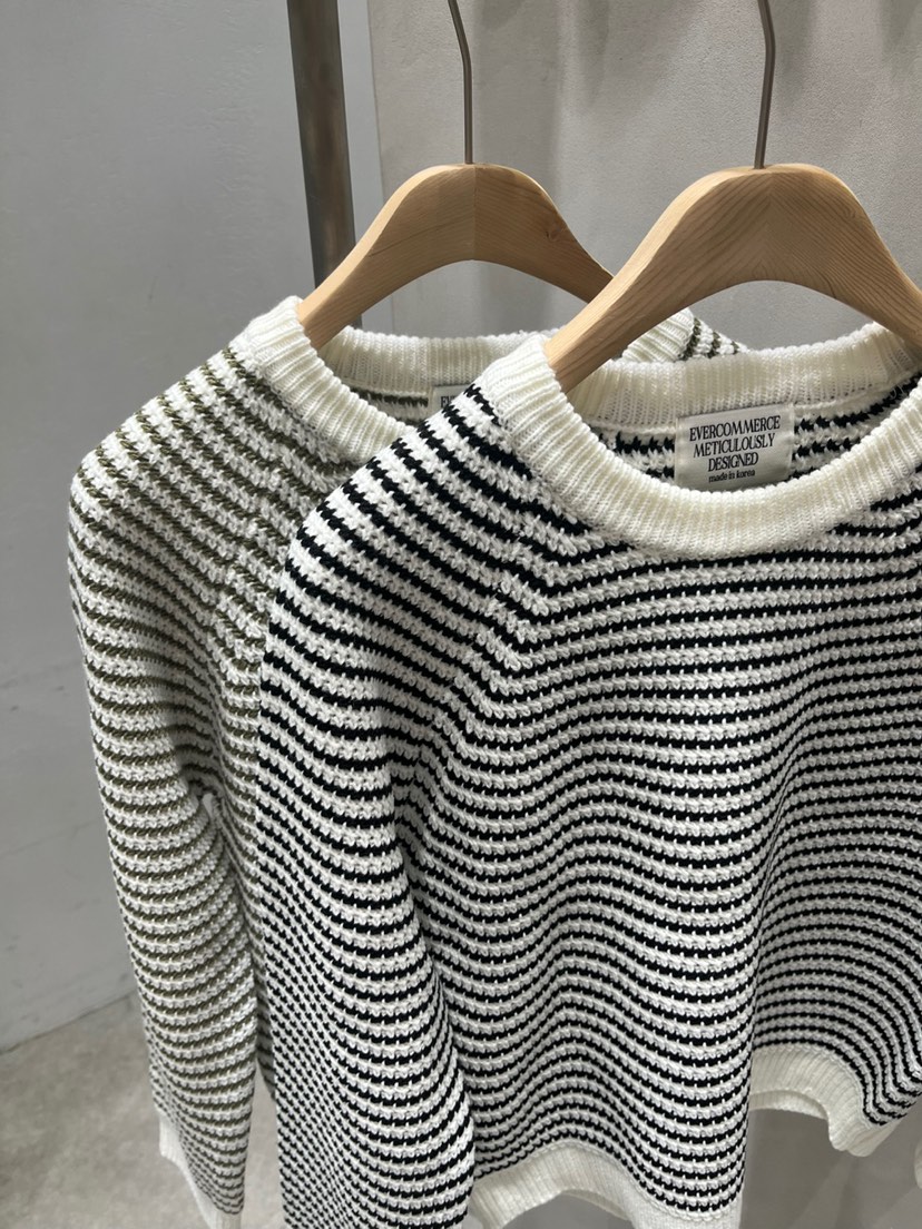 EVERCOMMERCE METICULOUSLY DESIGNED韓國直郵㊣女裝新品休閑針織衫EVERCOMMERCE METICULOUSLY DESIGNED針織衫