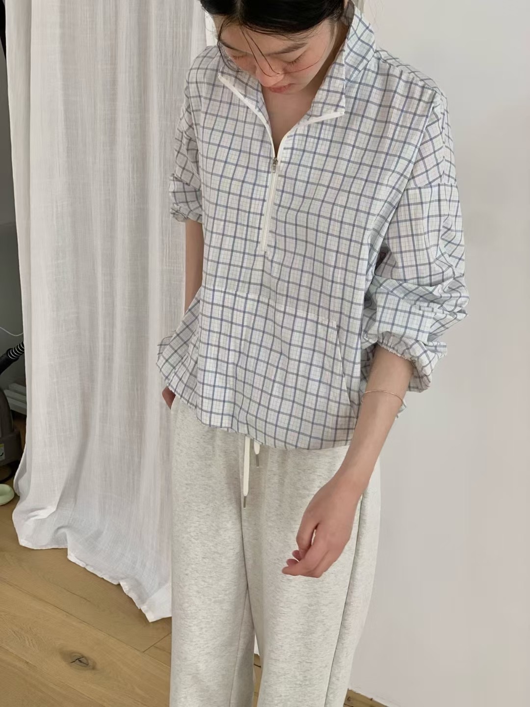 WEATHER韓國代購㊣女士新品25秋冬熱賣休閑職業推薦襯衫蕾絲衫GOBSLMURI-ot襯衫/蕾絲衫