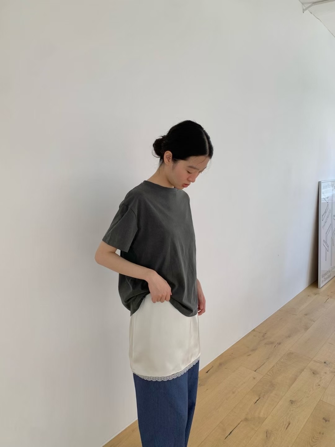 WEATHER東大門㊣實拍女士新款時尚職業人氣休閑熱賣推薦T恤GOBSLMURI-otT恤圖色2