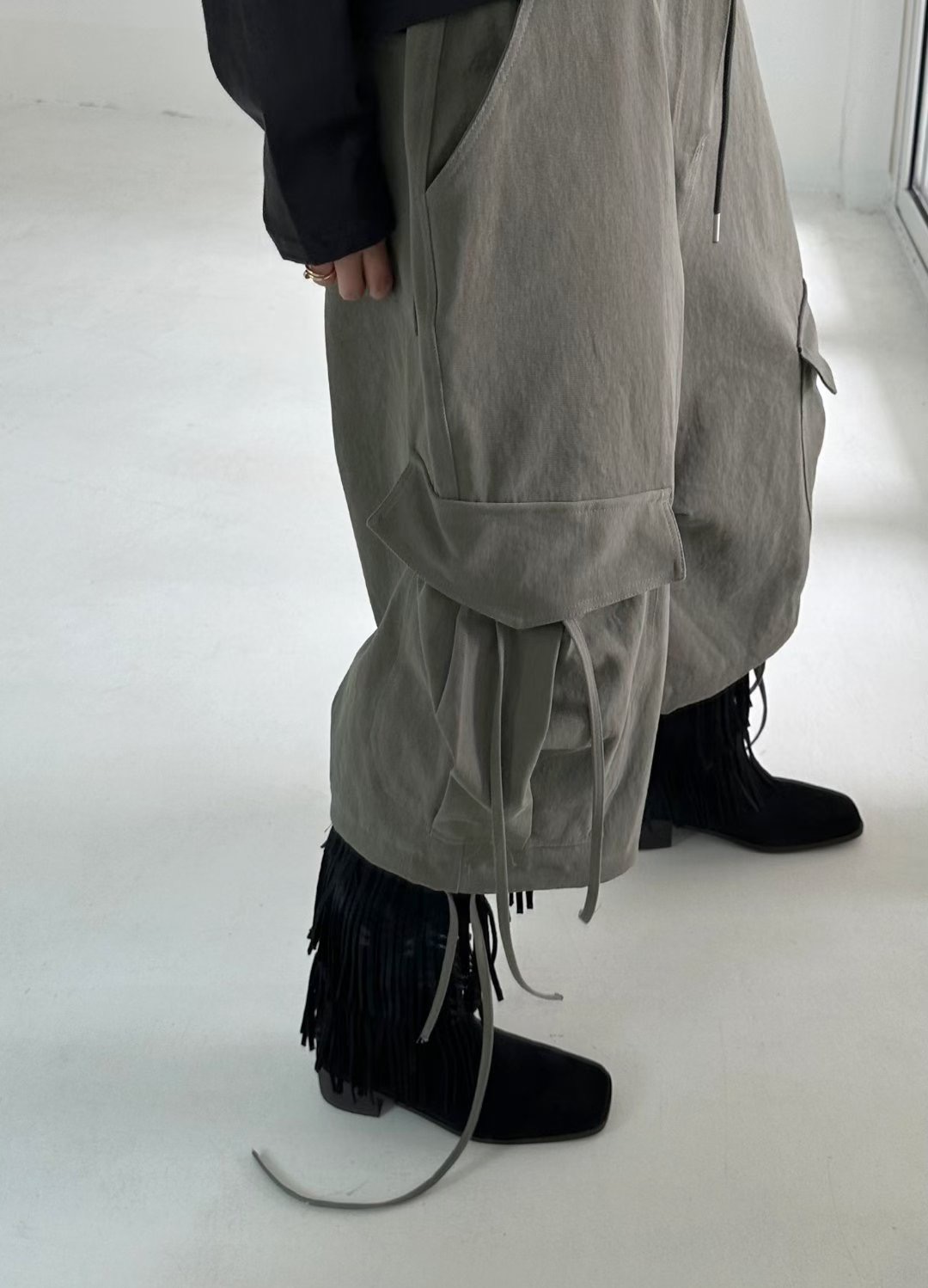 DRESS U東大門㊣代購女士新款休閑時尚25秋冬熱賣人氣休閑褲DRESS U休閑褲