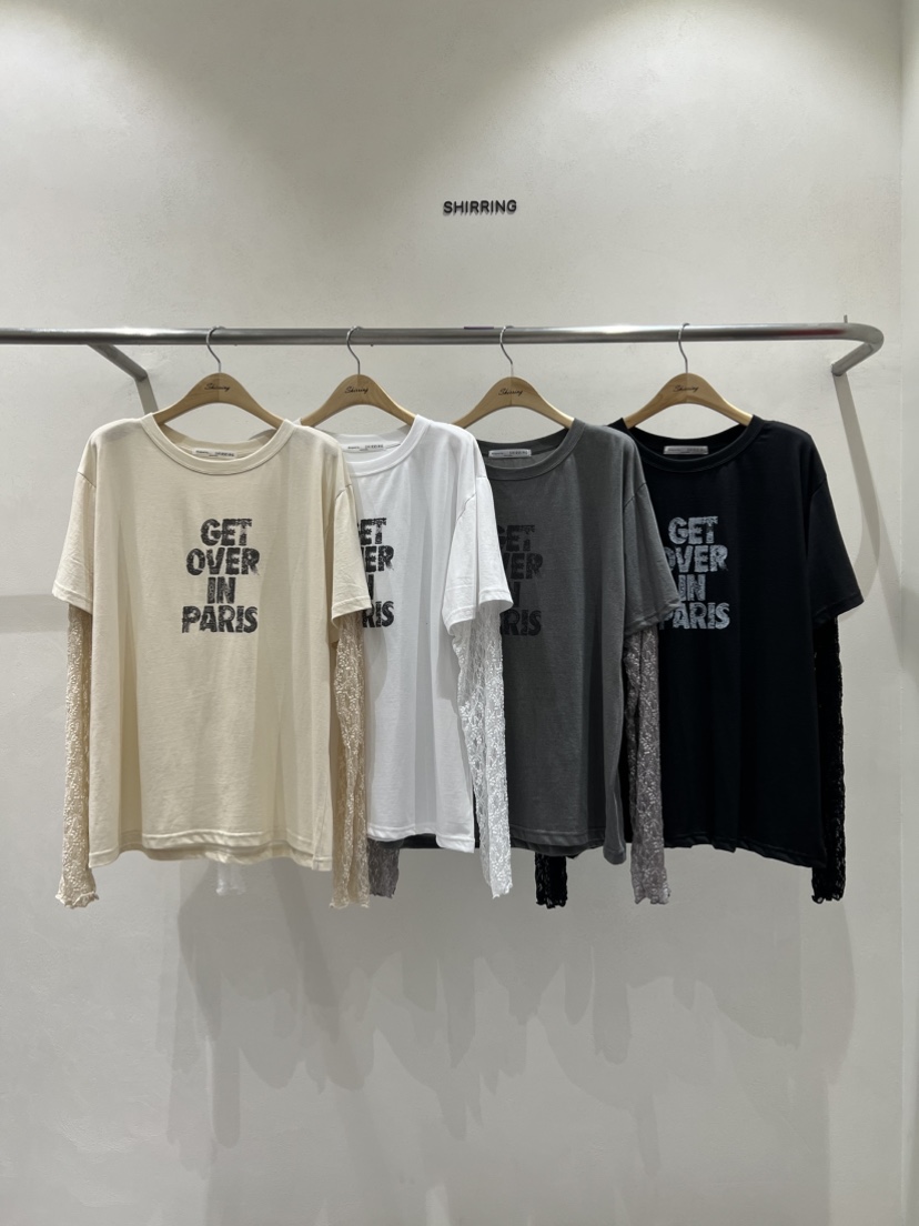 SHIRRING韓國代購㊣女裝新品時尚人氣休閑25秋冬熱賣真品T恤SHIRRINGT恤