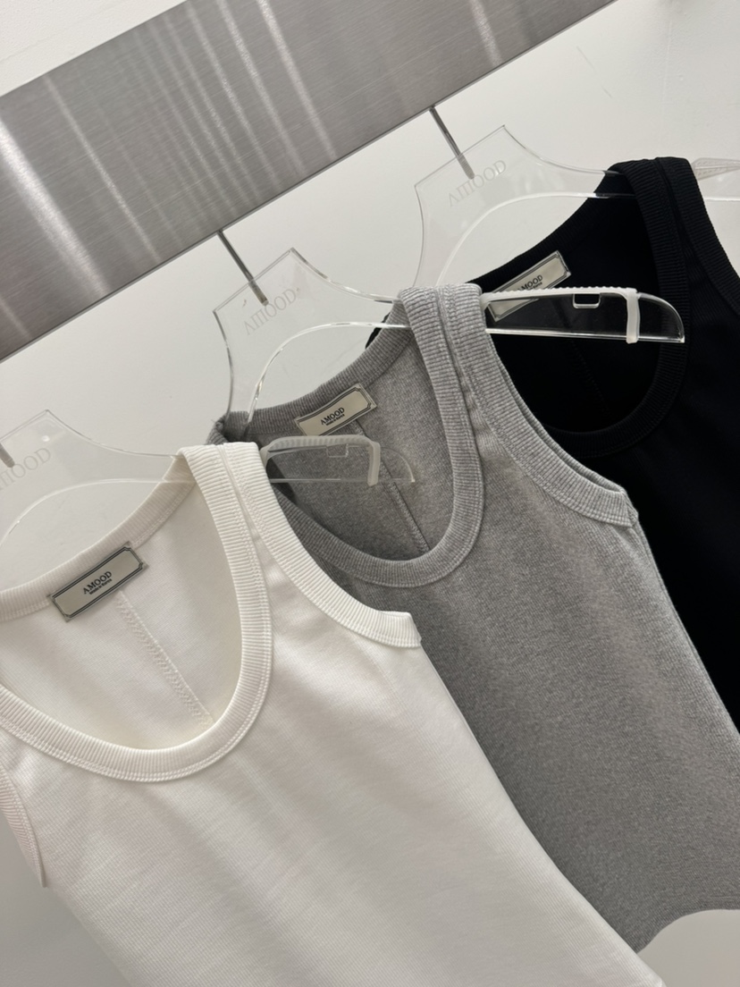 AMOOD東大門㊣直郵女裝新品25秋冬休閑人氣熱賣時尚吊帶背心AMOOD吊帶/背心
