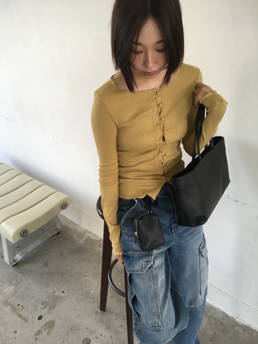 CEDARWOOD韓國直郵㊣女裝新款真品25秋冬休閑針織衫船領開衫CEDARWOOD針織衫
