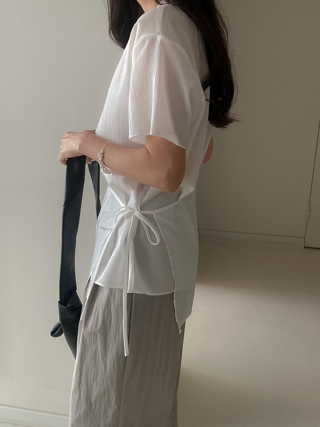 STITCH東大門㊣直郵女士新品真品人氣25秋冬時尚襯衫蕾絲衫BACCARAT-2件起襯衫/蕾絲衫