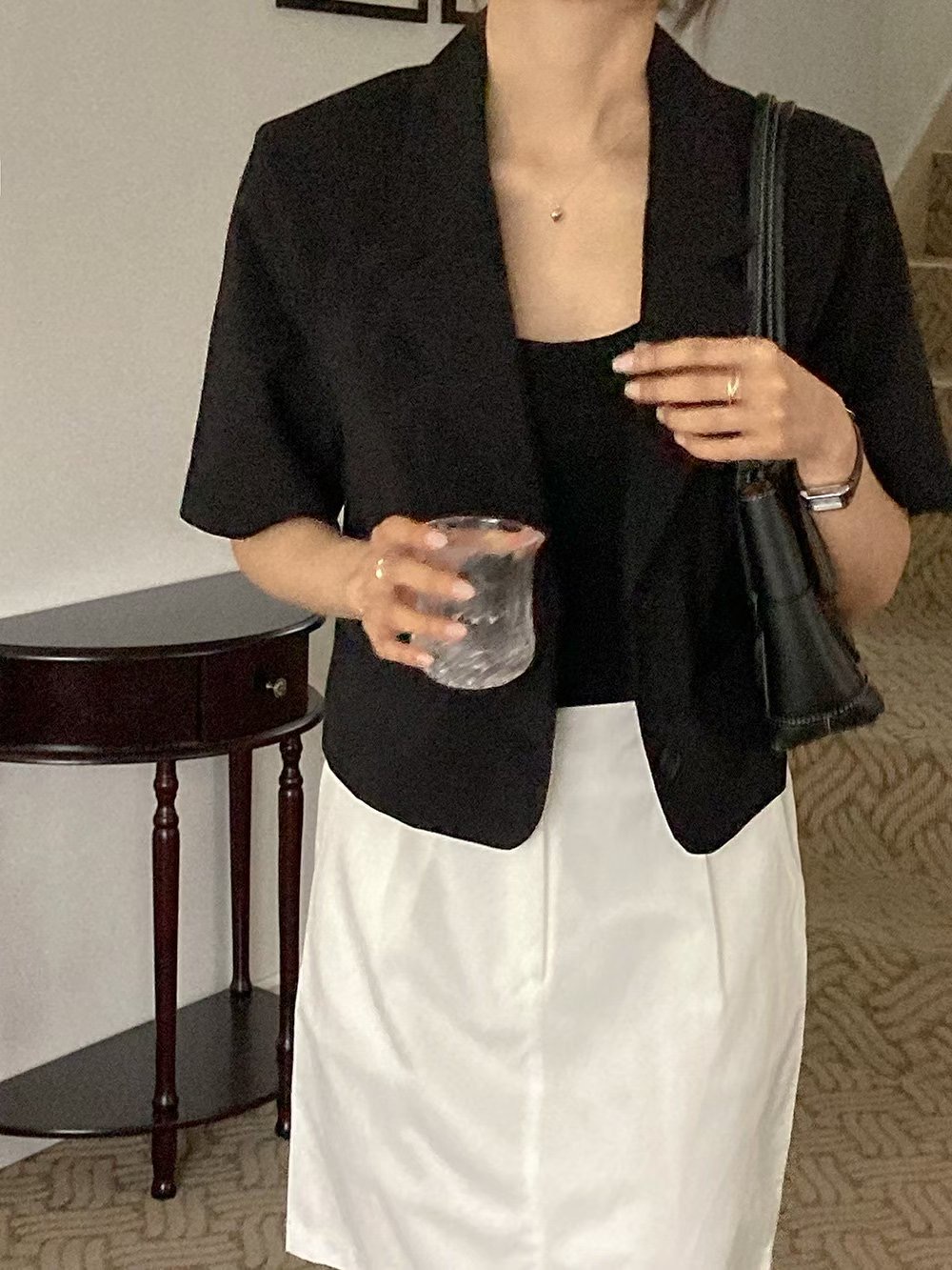 STITCH東大門㊣代購女士新款推薦職業人氣熱賣真品時尚夾克BACCARAT-2件起夾克圖色3