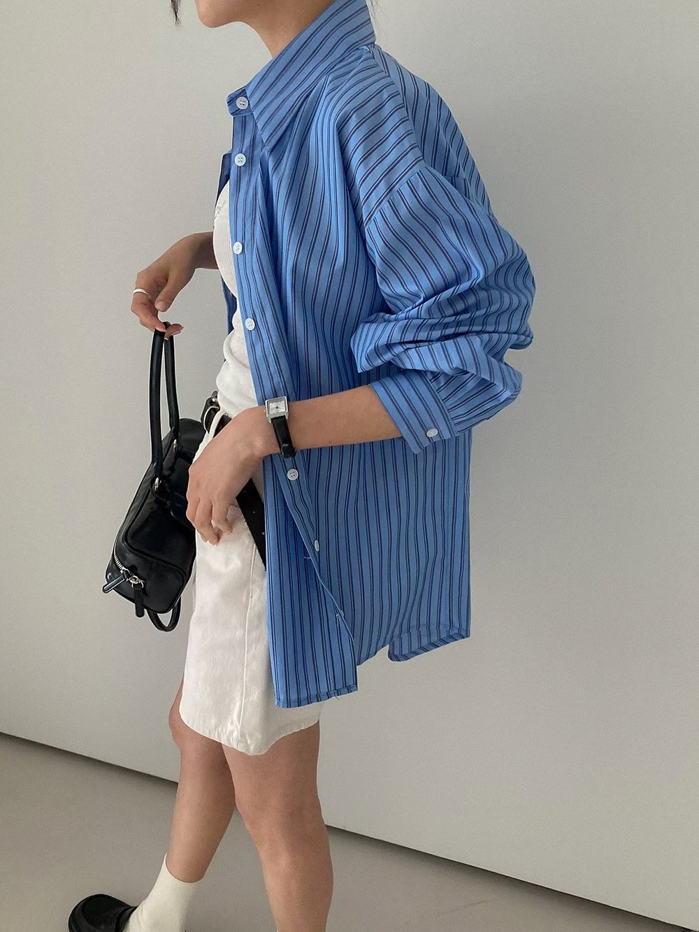STITCH東大門㊣代購女士新款休閑職業推薦熱賣真品襯衫蕾絲衫BACCARAT-2件起襯衫/蕾絲衫