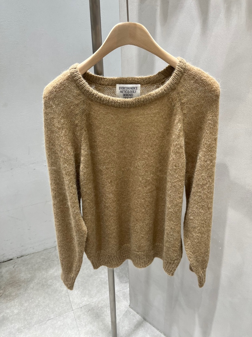 EVERCOMMERCE METICULOUSLY DESIGNED東大門㊣實拍女裝新品真品針織衫羊駝EVERCOMMERCE METICULOUSLY DESIGNED針織衫圖色3