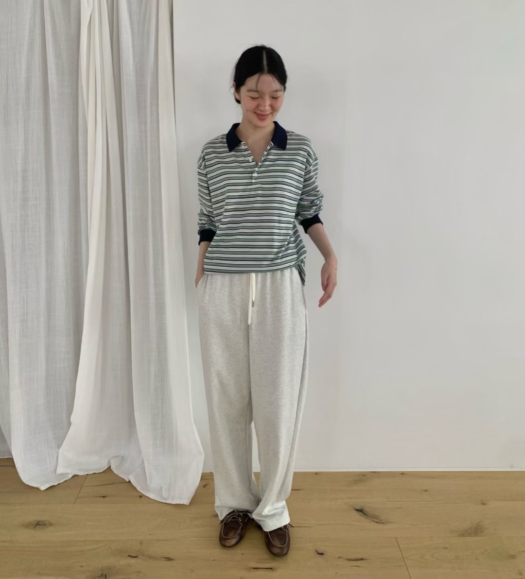 WEATHER東大門㊣實拍女裝新品推薦職業真品時尚休閑長袖T恤GOBSLMURI-ot長袖T恤