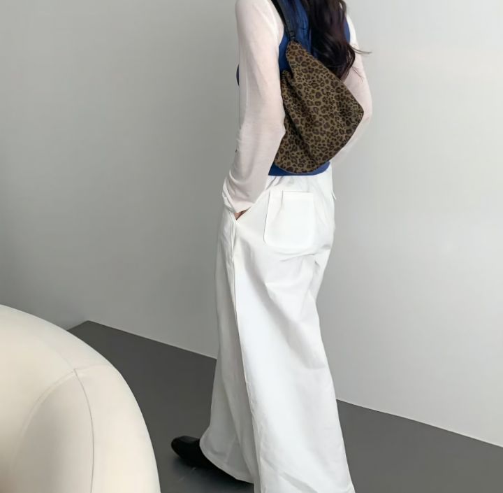 TROUVAILLE韓國代購㊣女士新品25秋冬休閑時尚單肩斜跨包拉鏈TROUVAILLE單肩/斜跨包