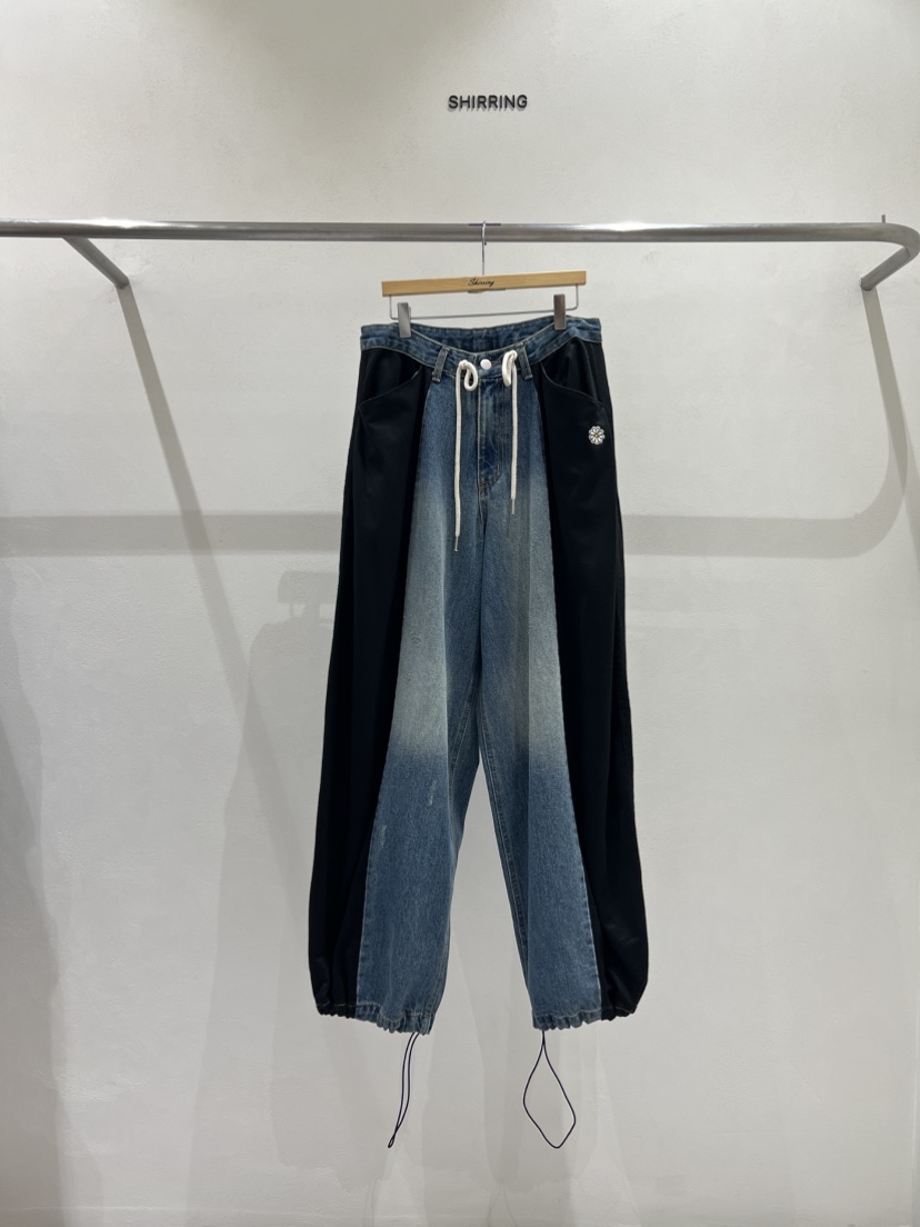 SHIRRING東大門㊣代購女士新品推薦人氣真品職業休閑褲復古SHIRRING休閑褲圖色2