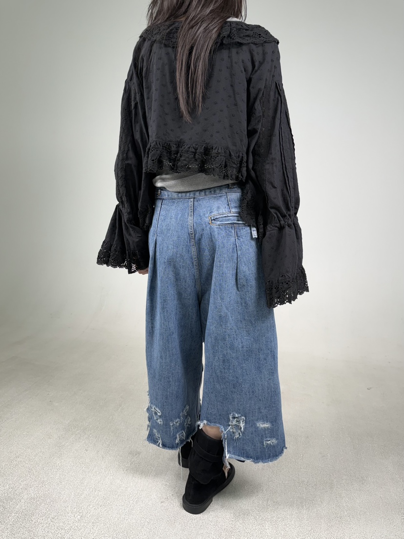 SHIRRING東大門㊣實拍女士新品真品推薦人氣25秋冬襯衫蕾絲衫SHIRRING襯衫/蕾絲衫