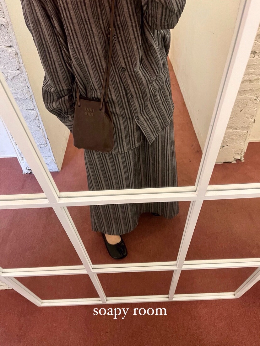 SOAPYROOM東大門㊣實拍女士新品推薦25秋冬人氣休閑熱賣長裙SOAPYROOM長裙