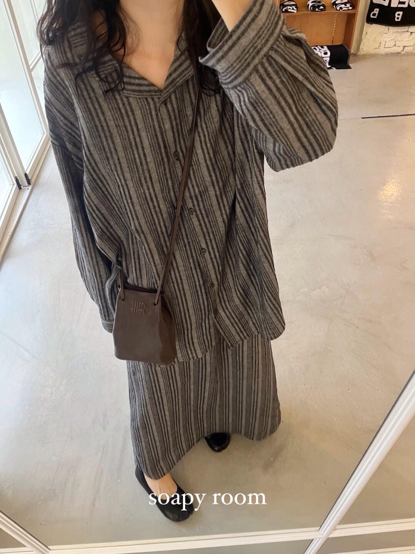 SOAPYROOM東大門㊣實拍女士新品推薦25秋冬人氣休閑熱賣長裙SOAPYROOM長裙