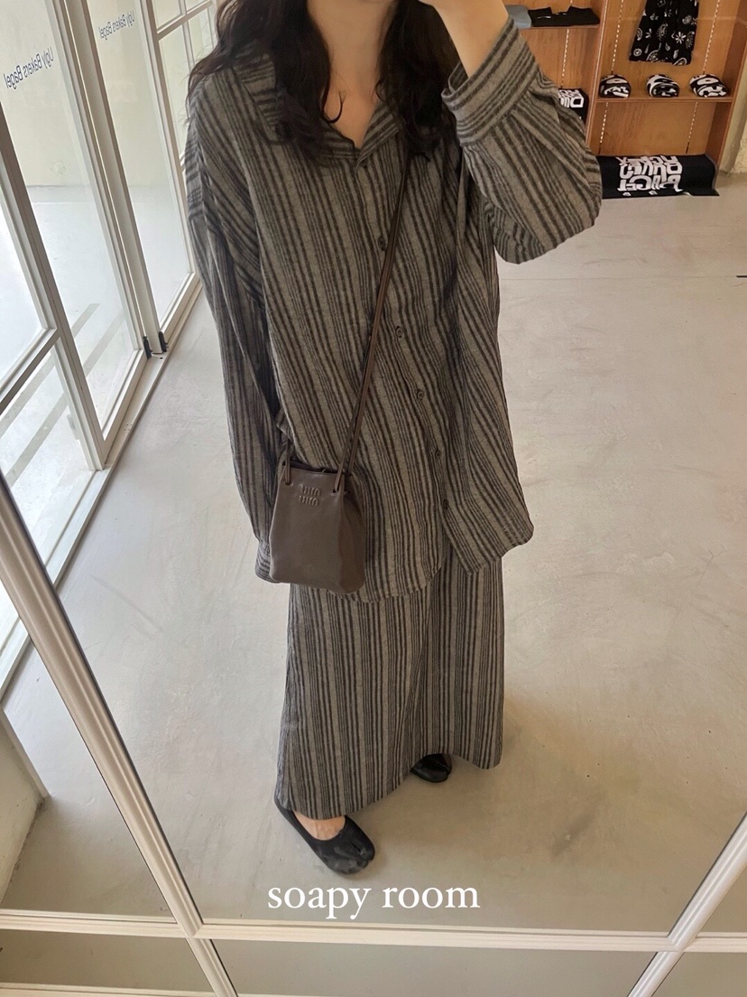 SOAPYROOM東大門㊣代購女士新品時尚25秋冬推薦職業襯衫蕾絲衫SOAPYROOM襯衫/蕾絲衫