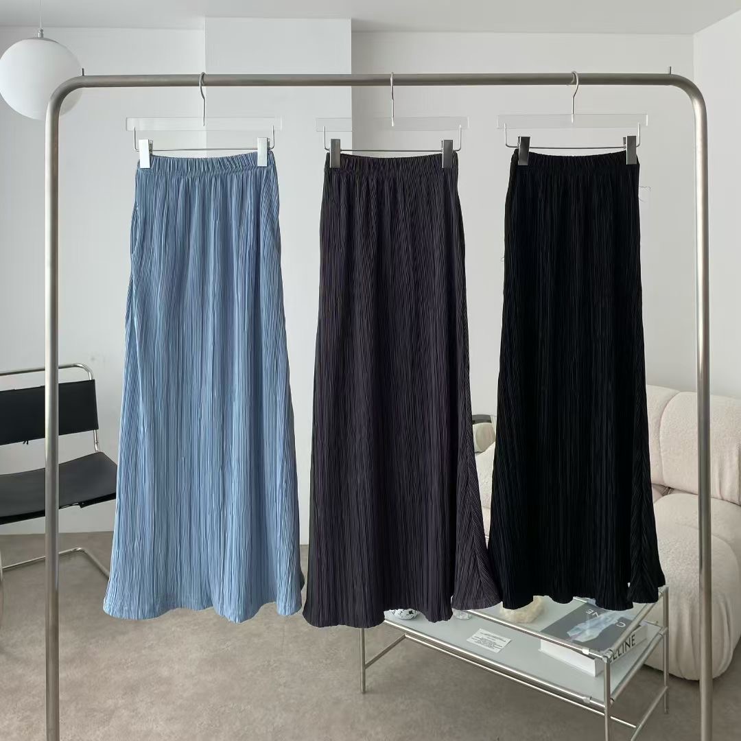 UNPLAN韓國代購㊣女裝新款時尚推薦25秋冬人氣職業熱賣長裙UNPLAN長裙
