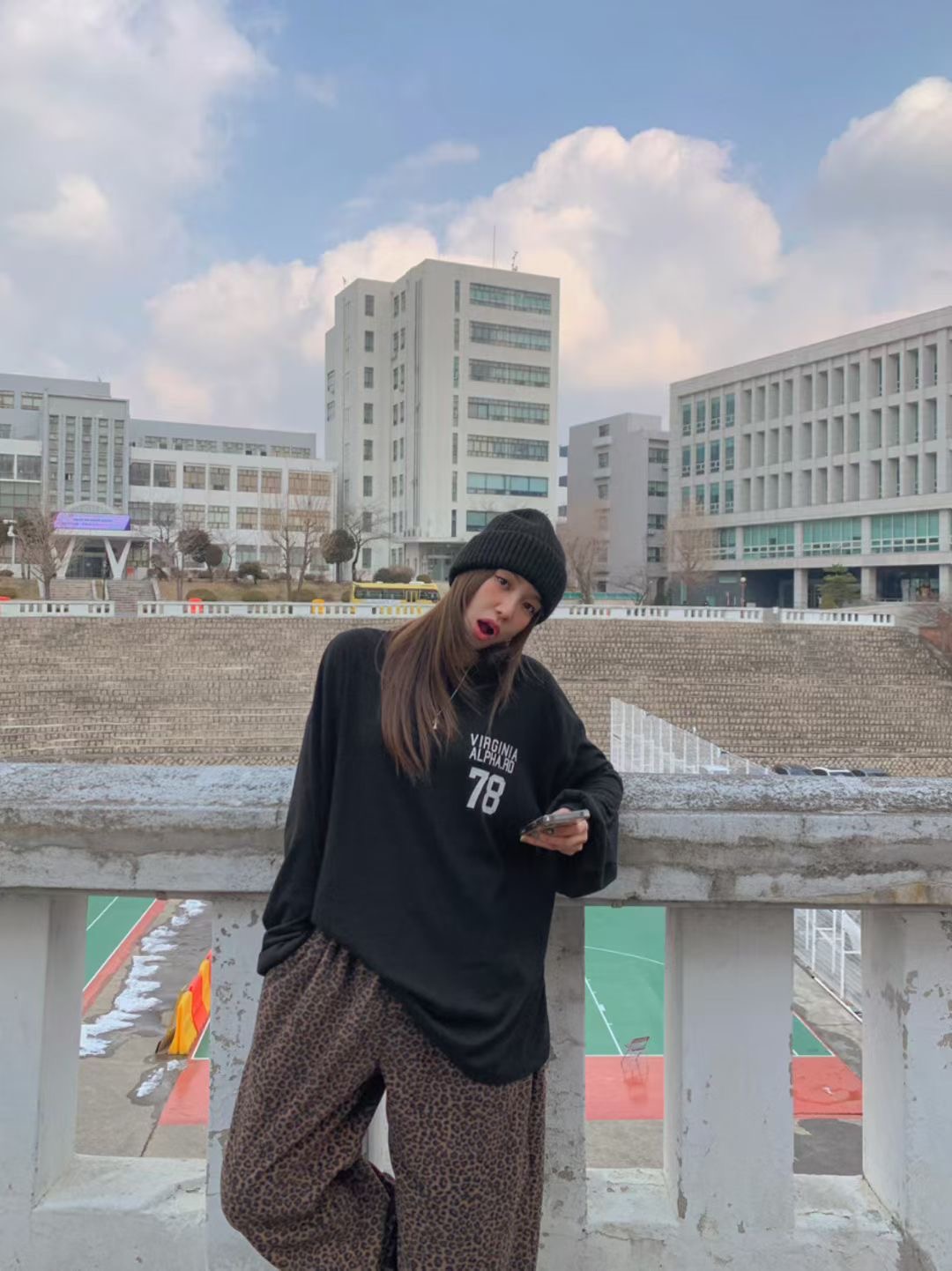 UNPLAN韓國代購㊣女裝新款25秋冬時尚職業熱賣推薦休閑長袖T恤UNPLAN長袖T恤