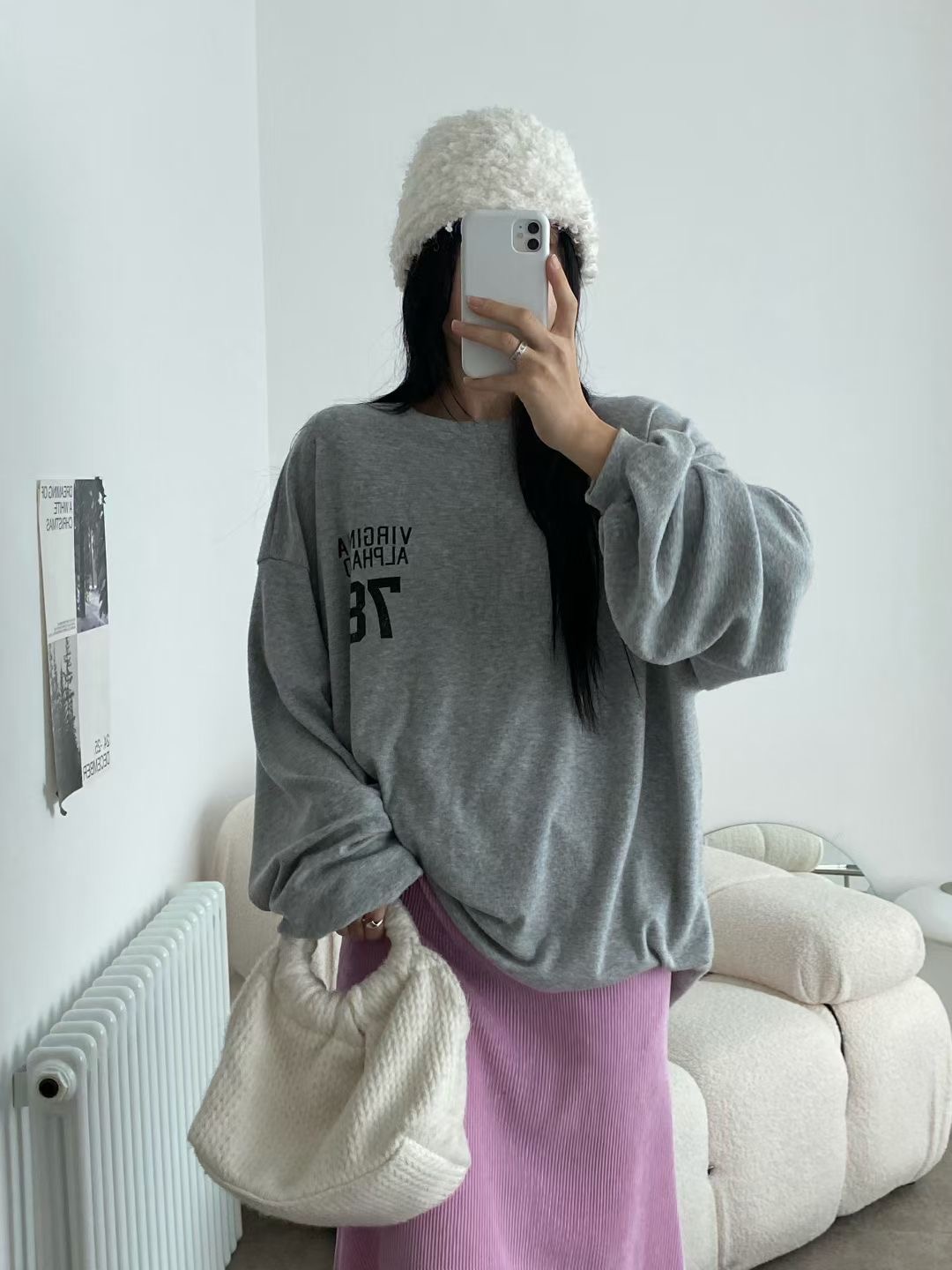 UNPLAN韓國代購㊣女裝新款25秋冬時尚職業熱賣推薦休閑長袖T恤UNPLAN長袖T恤圖色3
