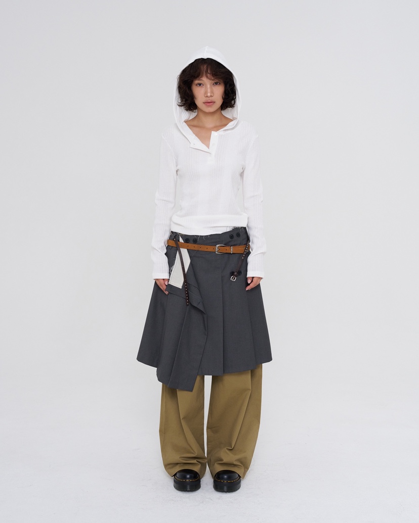 NEAR LEAP-P東大門㊣實拍女士新品人氣熱賣推薦裙子不含腰帶NEAR LEAP裙子
