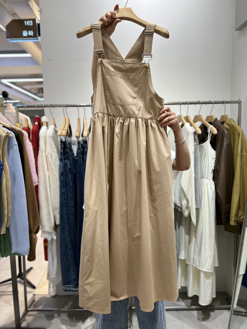 OLA韓國代購㊣女裝新品熱賣25秋冬職業推薦真品休閑人氣連衣裙mellor/OLA連衣裙圖色2