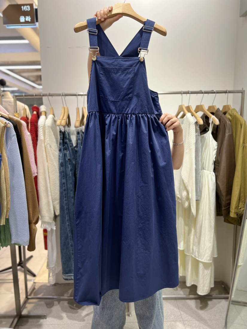 OLA韓國代購㊣女裝新品熱賣25秋冬職業推薦真品休閑人氣連衣裙mellor/OLA連衣裙圖色3