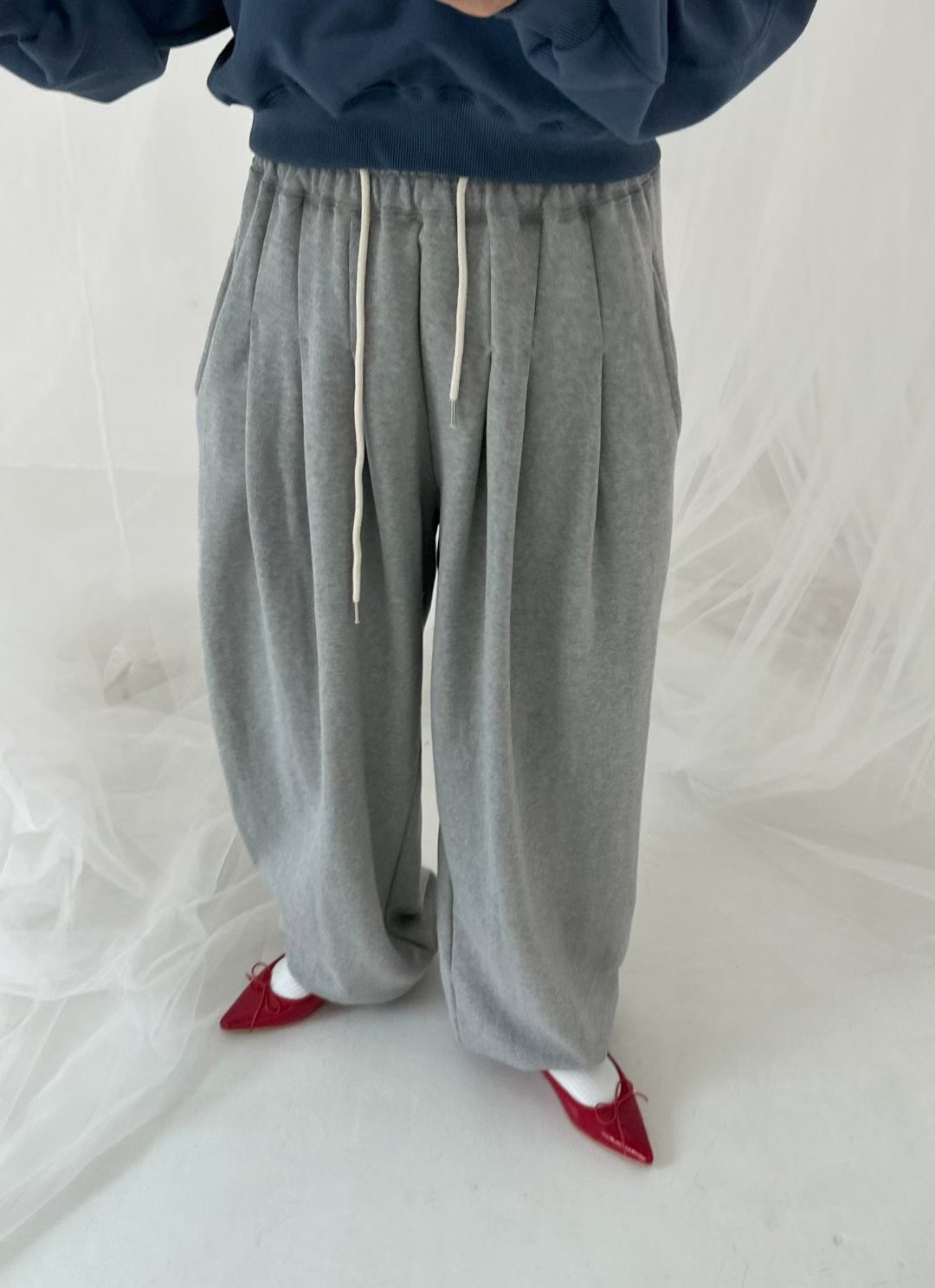 DRESS U東大門㊣實拍女裝新品25秋冬熱賣時尚真品人氣休閑褲DRESS U休閑褲