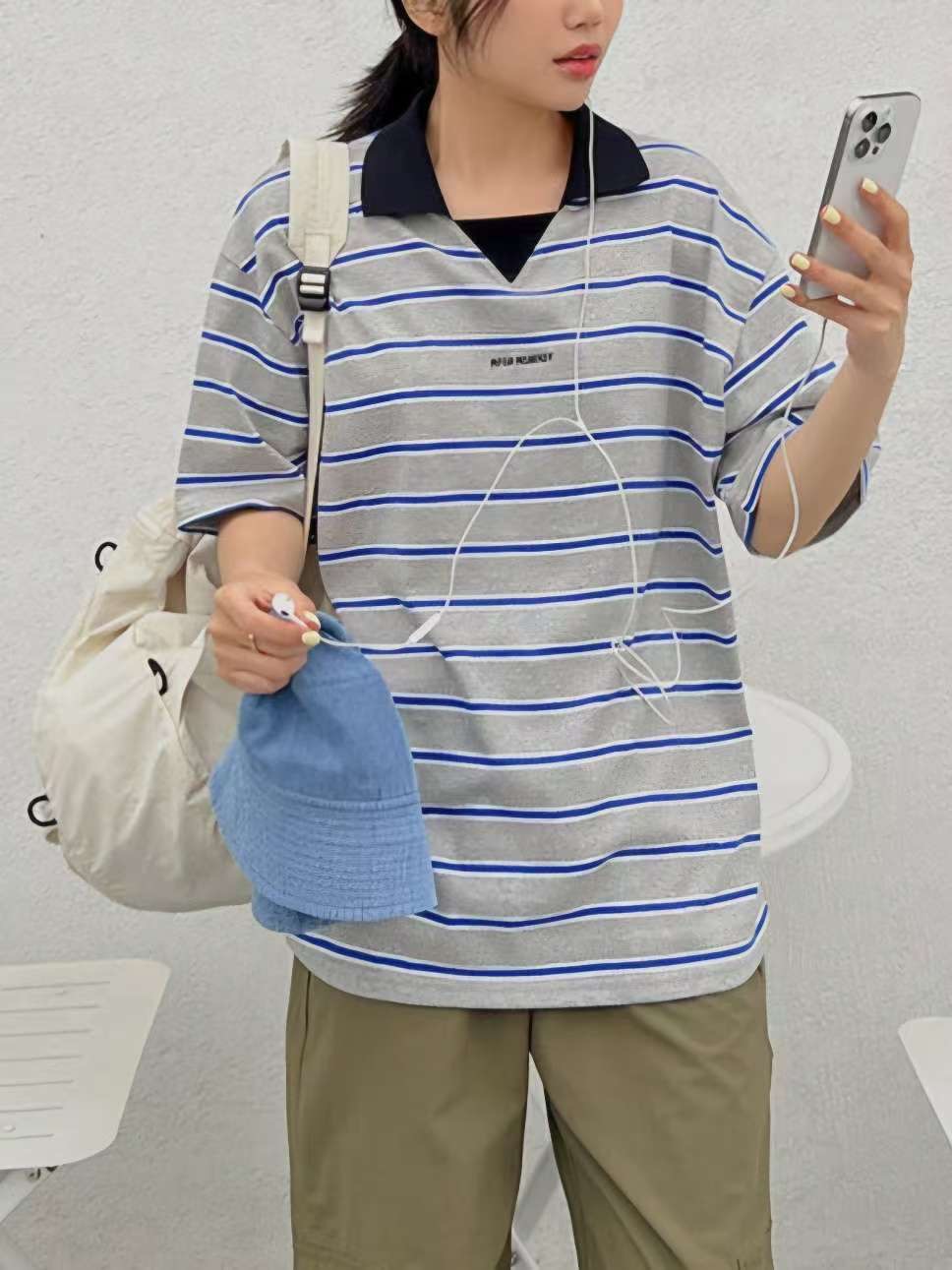 OH JINHO東大門㊣代購女士新款休閑人氣熱賣時尚職業推薦T恤OH JINHOT恤圖色2