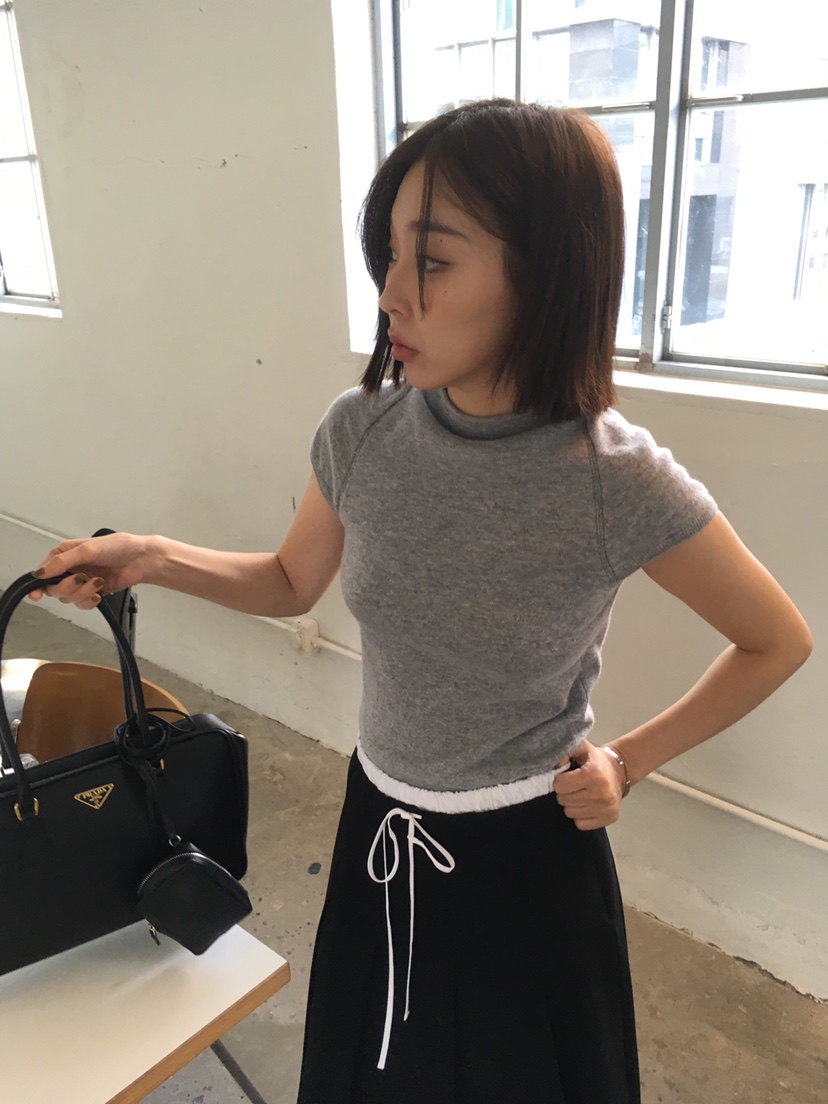 CEDARWOOD東大門㊣實拍女裝新款時尚熱賣休閑25秋冬T恤羊絨CEDARWOODT恤圖色3