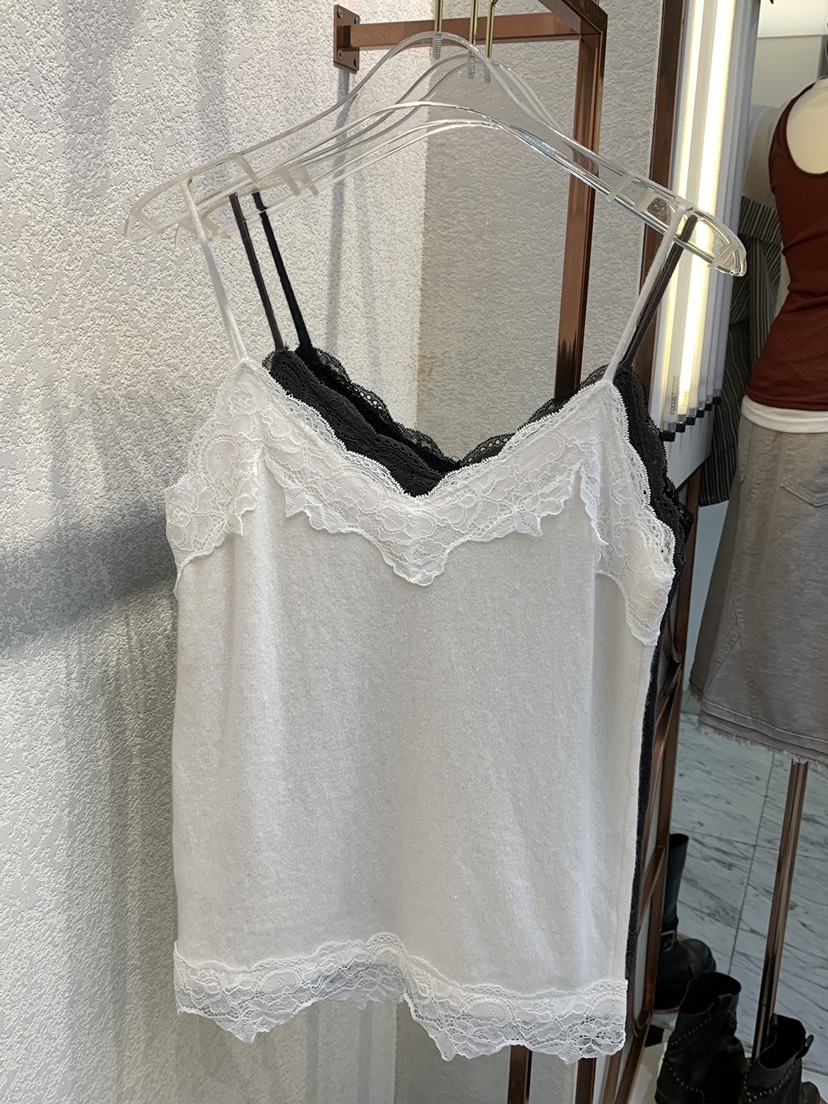 SYMBOL東大門㊣代購女裝新品人氣真品25秋冬職業吊帶背心蕾絲SYMBOL吊帶/背心