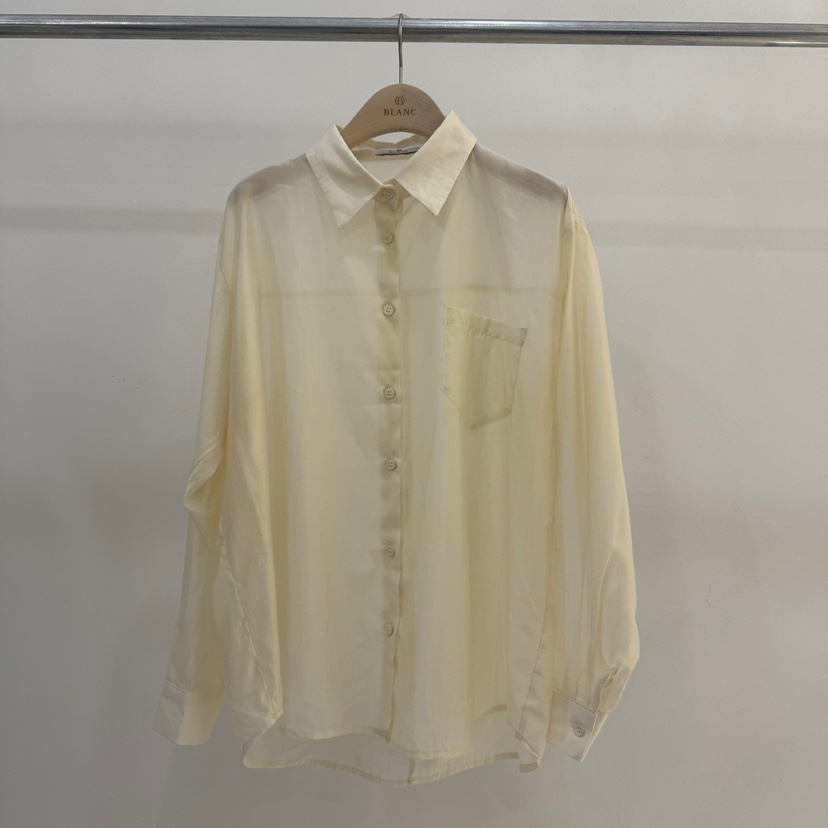 BLANC-A東大門㊣直郵女士新品25秋冬休閑真品襯衫蕾絲衫絲綢BLANC-A襯衫/蕾絲衫