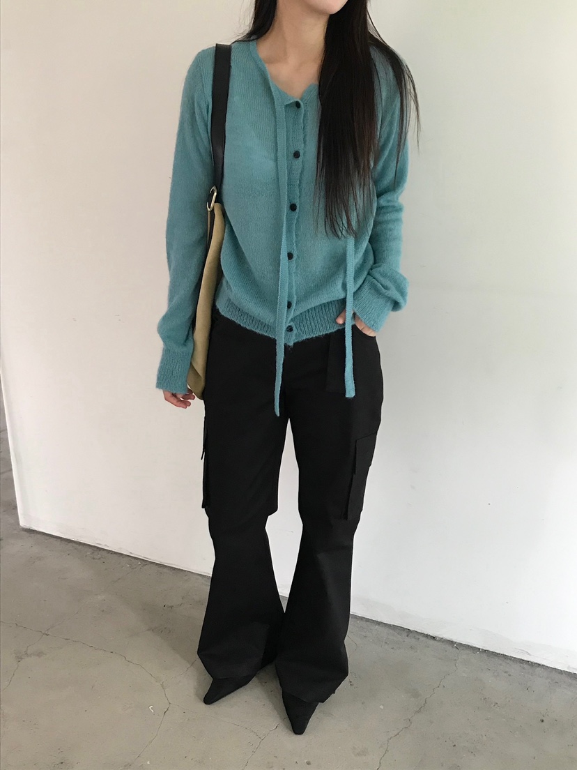 ESCHER東大門㊣直郵女裝新品熱賣真品針織衫不含腰帶馬海毛ESCHER針織衫